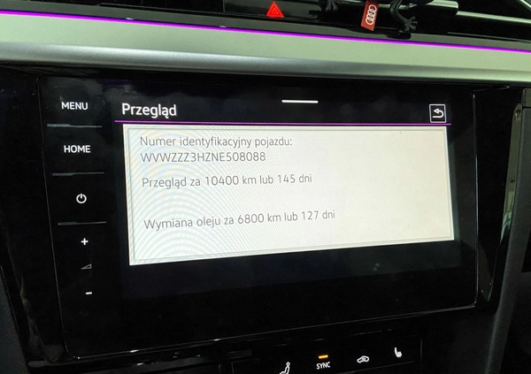 Volkswagen Arteon cena 179900 przebieg: 19668, rok produkcji 2022 z Myślenice małe 497